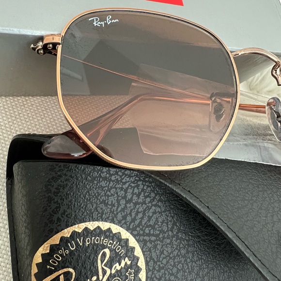 💖RayBan Hexagon in Pink Copper - Picture 5 of 6